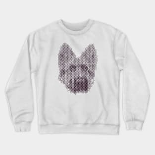 Kumiko Dog Animal Portrait Crewneck Sweatshirt